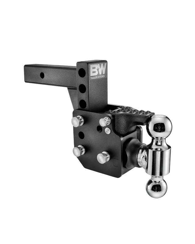 Dual Ball Pintle Tow & Stow - TS10053B B&W Trailer Hitches