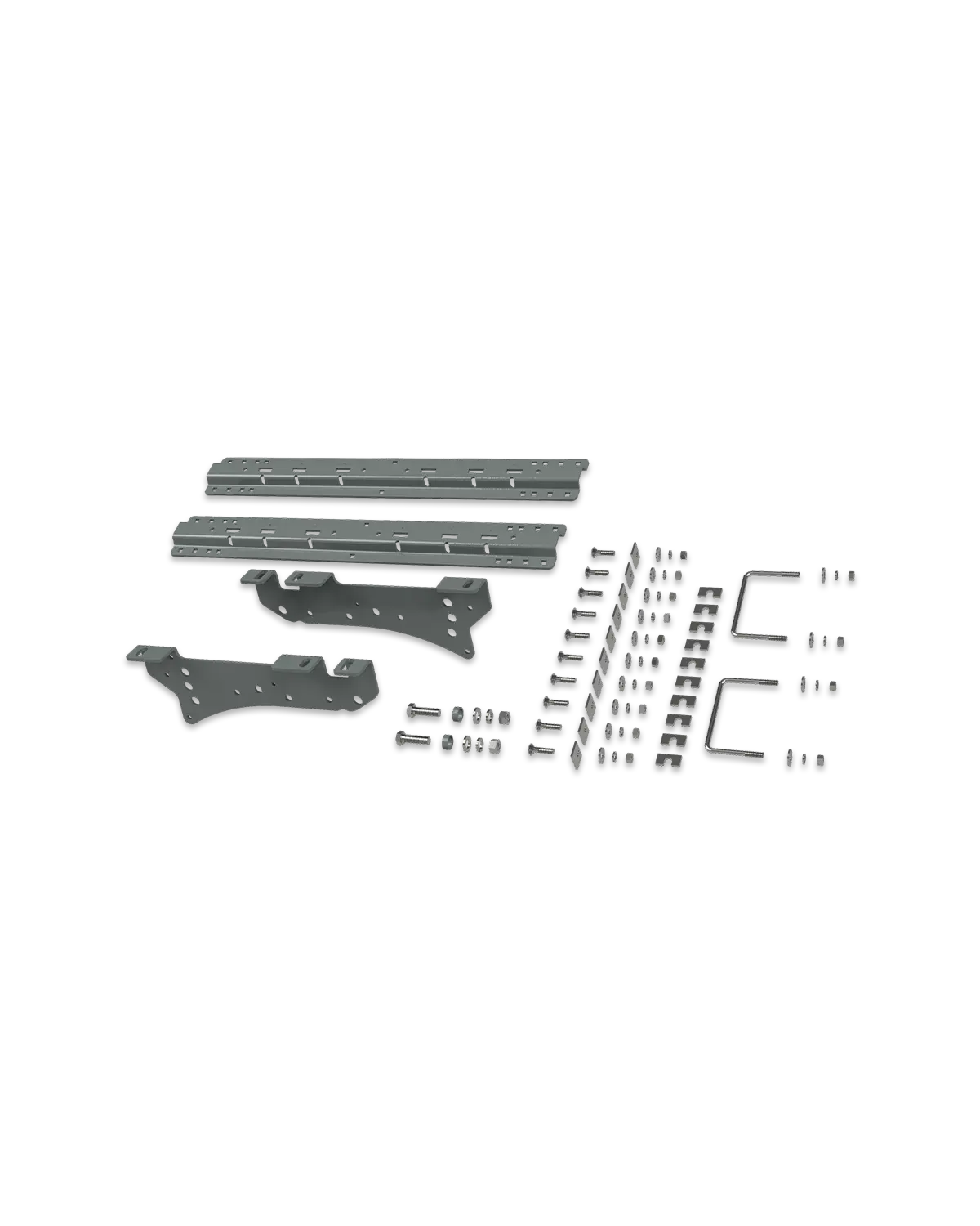 Universal Mounting Rails with Custom Installation Brackets - RVK2400 B&W Trailer Hitches