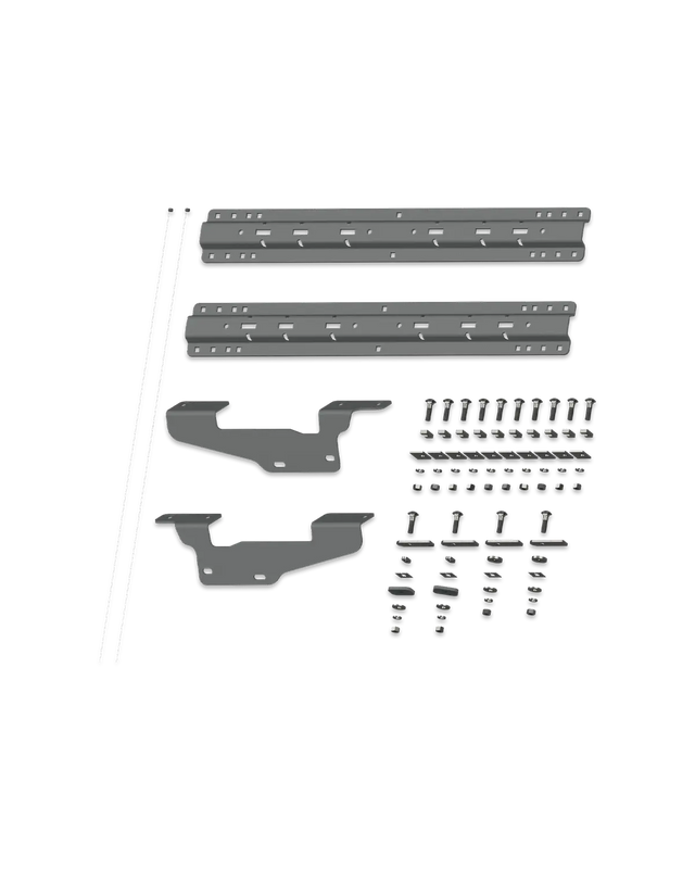 Universal Mounting Rails with Custom Installation Brackets - RVK2405 B&W Trailer Hitches