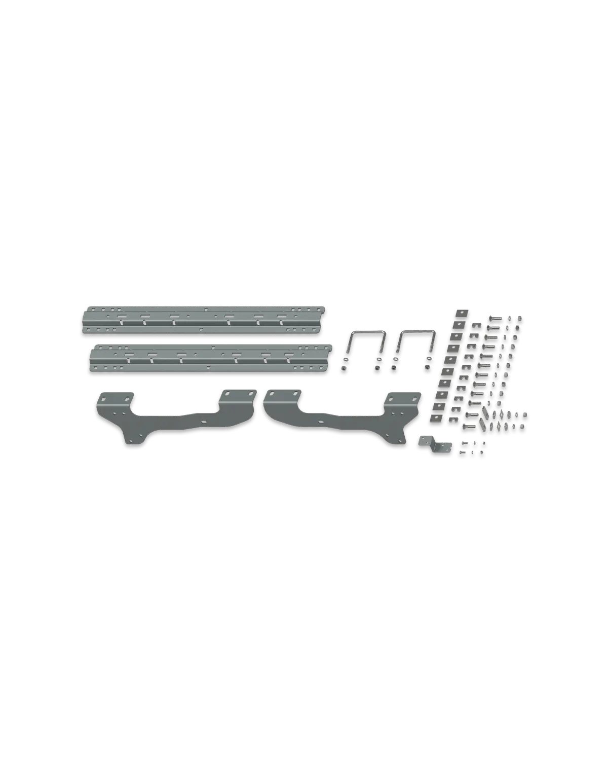Universal Mounting Rails with Custom Installation Brackets - RVK2503 B&W Trailer Hitches