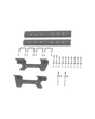 Universal Mounting Rails with Custom Installation Brackets - RVK2504 B&W Trailer Hitches