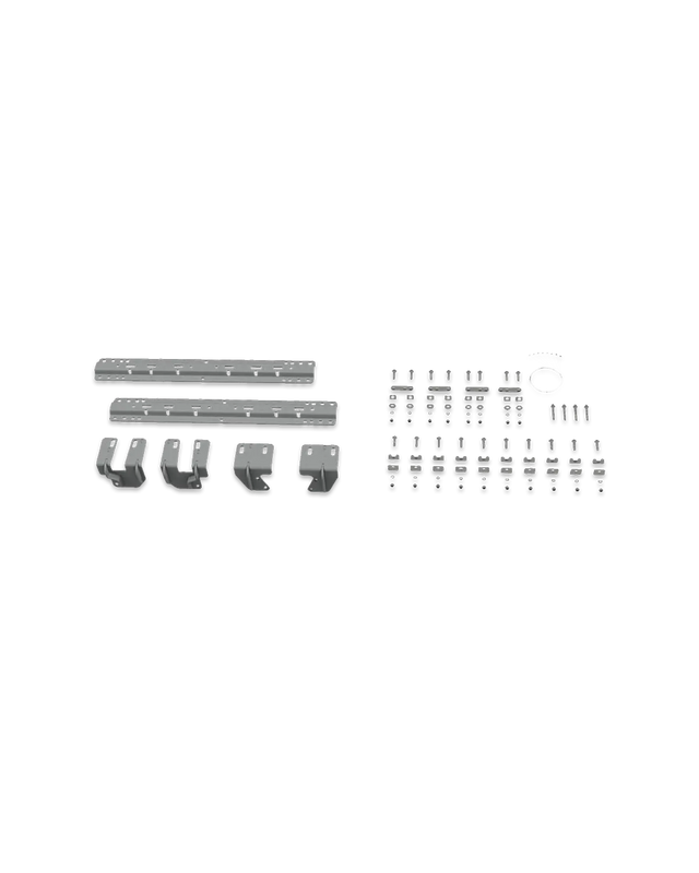 Universal Mounting Rails with Custom Installation Brackets - RVK2505 B&W Trailer Hitches
