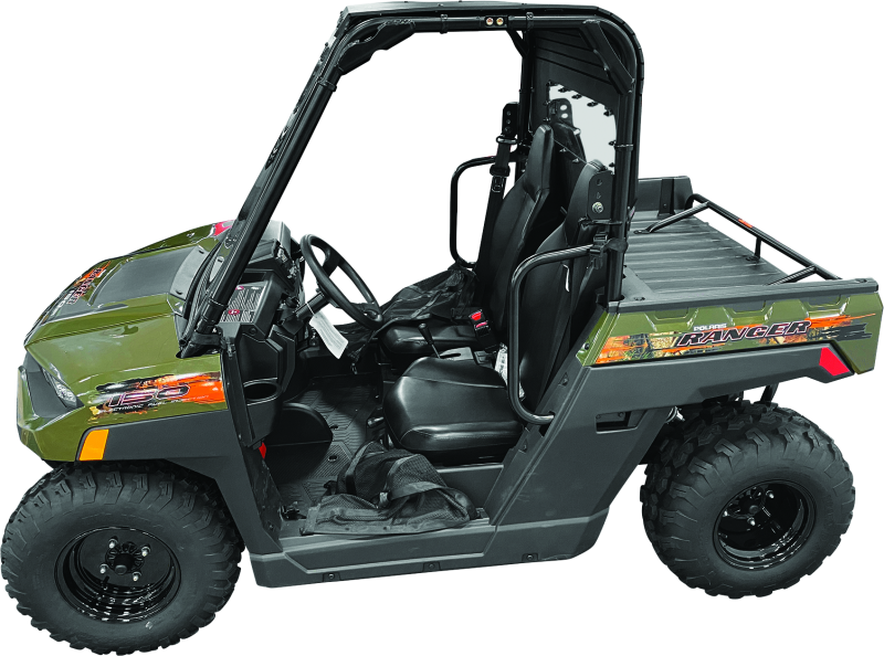 QuadBoss 18-22 Polaris Ranger 150 EFI Roof Windshield & Rear Panel Kit