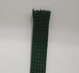 25 FT 1/2" FOREST GREEN PET EXPANDO SLEEVING BRAID AC/DC WIRE AND SUPPLY