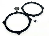 2005-2025 Corvette C6/C7/C8 Front Speaker Adapters | CNC-Machined HDPE Ten87 Design