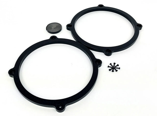 2005-2025 Corvette C6/C7/C8 Front Speaker Adapters | CNC-Machined HDPE Ten87 Design