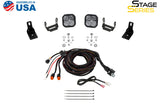 Diode Dynamics 2022+ Ford Maverick, C2 Sport Stage Series Ditch Light Kit Pro White Combo