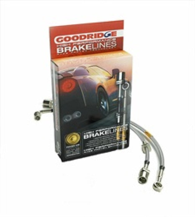 Goodridge 15-17 Chevrolet SS Stainless Steel Brake Line Kit