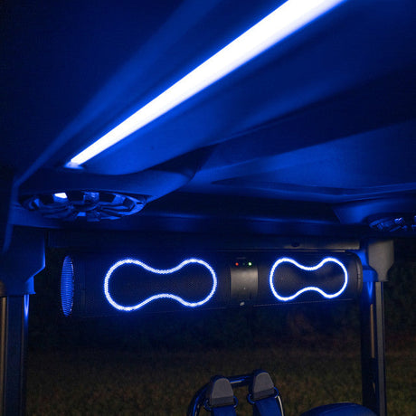 MadJax Decibel 26-Inch Golf Cart Soundbar with Bluetooth, RGB Lights & 500W Audio