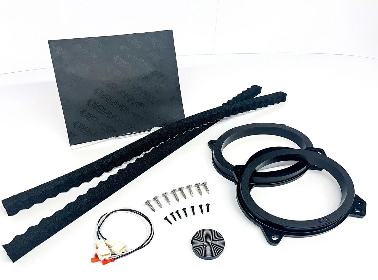 Toyota, Lexus & Subaru Front Speaker Adapters | 1-inch CNC-Machined HDPE Ten87 Design
