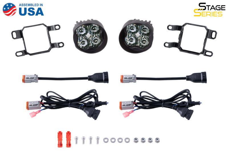 Diode Dynamics SS3 Sport Type CGX Kit ABL - White SAE Fog