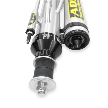 2005-2023 Toyota Tacoma 4WD - Rear 3-Tube Bypass Reservoir Race Shocks, 10", for aftermarket leaf springs