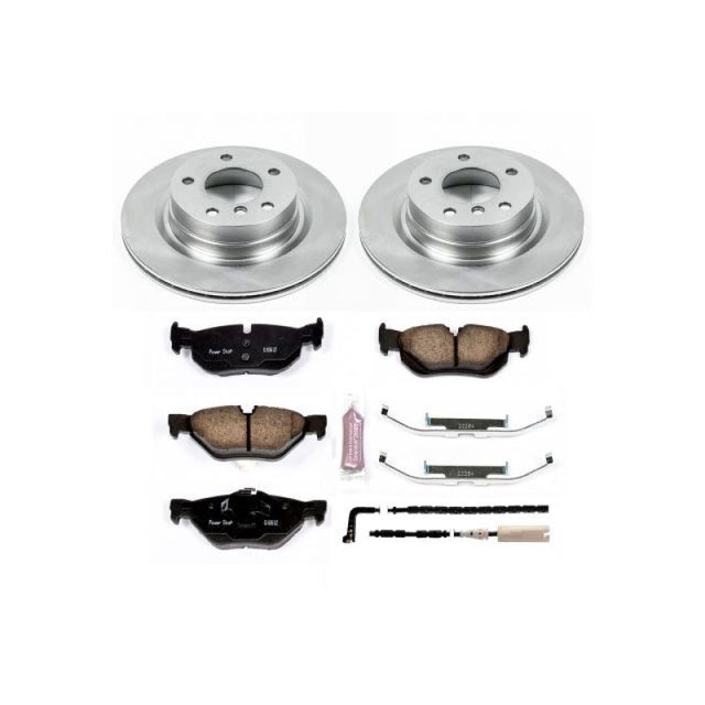 Power Stop 03-09 Toyota 4Runner Front & Rear Z17 Evolution Geomet Coated Brake Kit PowerStop