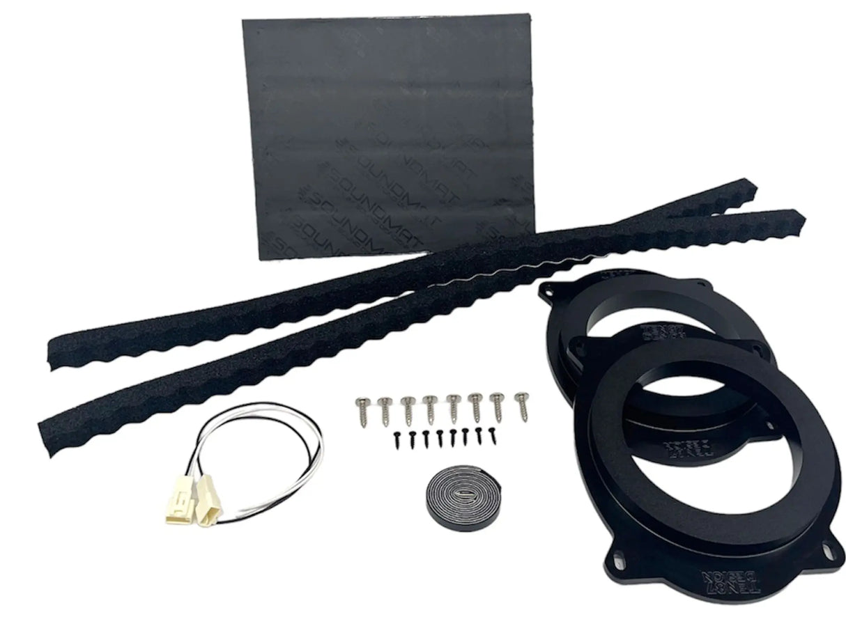 2007-2021 Toyota Tundra Speaker Adapters | 1-inch CNC-Machined HDPE Ten87 Design