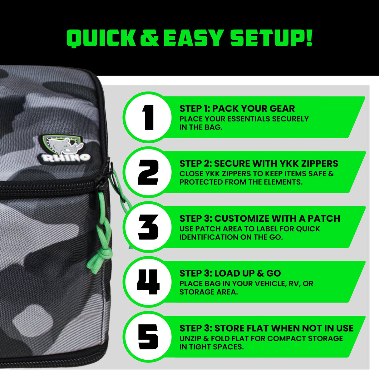 Soft-Sided Overland Storage Bags