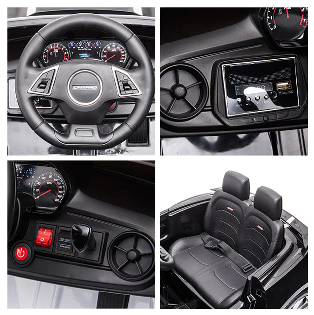 Chevy Camaro Ride On Car For Children W/Magic Cars® Wireless Parental Control