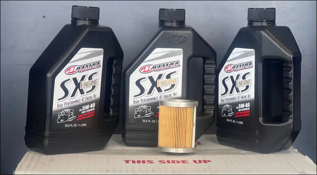 RZR Turbo Synthetic Oil Change Kit Maxima Racing Oils