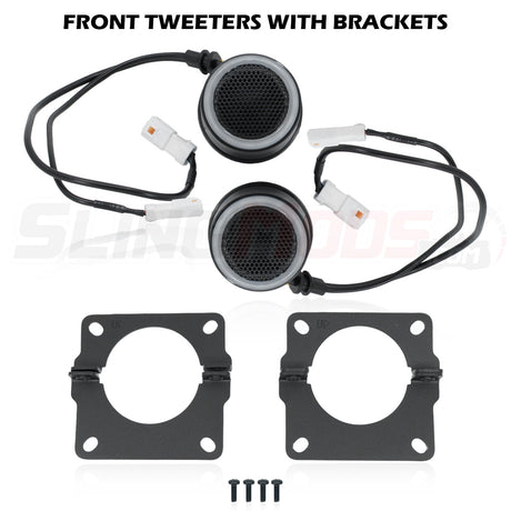 2020-2025 Can-Am Spyder RT Limited 800watt 6-Speaker Plug-&-Play Audio Kit