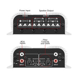 Taramps HD 2000 1 OHM + TS 400x4 2 OHM Car Audio Amplifier COMBO Taramps USA