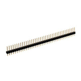 40-Pin Male Header Connector 2.54mm Pitch Single Row (2-Pack) TekShack