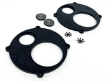 2005-2025 Corvette C6/C7/C8 Front Speaker Adapters | CNC-Machined HDPE Ten87 Design