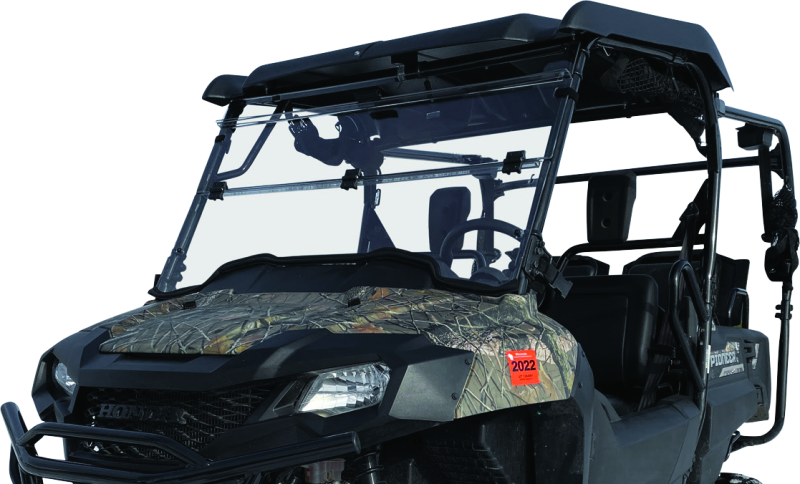 QuadBoss 14-22 Honda SXS700 Pioneer 700 Windbreak Folding Windshield