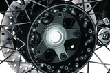 Kuryakyn Lodestar Rear Axle Sliders-BMW-Silver