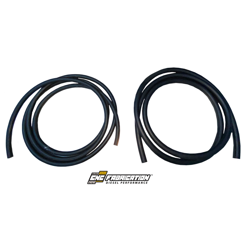CNC Fabrication 4-Line Feed Valley Mount Fuel Line Kit - 7.3 Powerstroke (L99-2003)