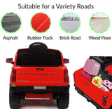 Chevrolet 12V R/C Truck with Suspension Wheels - Available in Multiple Colors