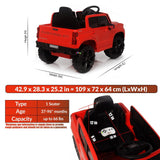 Chevrolet 12V R/C Truck with Suspension Wheels - Available in Multiple Colors