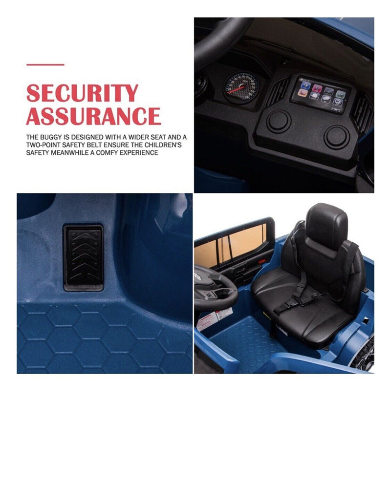 Chevrolet Silverado 12V Electric Ride-On Truck for Kids with 4 Wheels