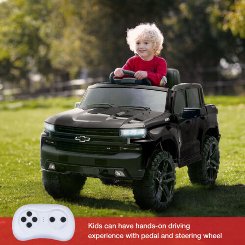 Chevrolet Silverado 12V Kids Electric Ride On Car with Remote Control