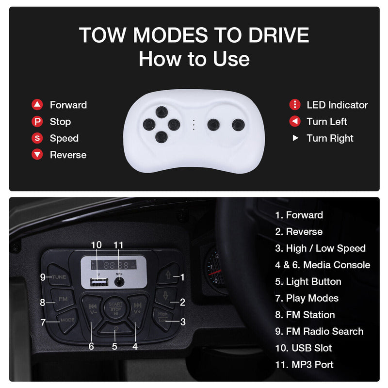 Chevrolet Silverado 12V Kids Electric Ride On Car with Remote Control