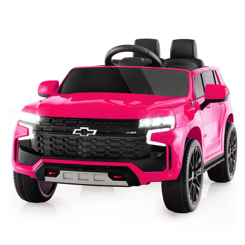 Chevrolet Tahoe 12V Electric Ride-On Truck for Kids with Remote Control, Lights, and Music