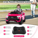 Chevrolet Tahoe Electric Ride-On SUV for Kids with Remote Control, Music, and Lights - 12V