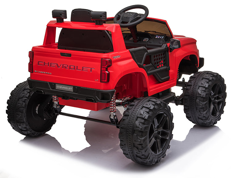 Chevy Silverado Monster Pickup Truck Ride On Toy Truck For Children W/Magic Cars® Wireless Parental Control