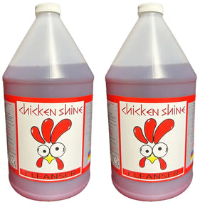 2-Pack Gallon Cleanser Combo | Bulk Heavy-Duty Mud Remover Chicken Shine