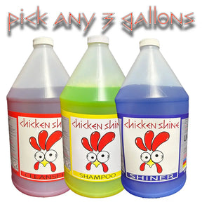 Build Your Own Bundle (BYOB) - 3 Gallons Chicken Shine