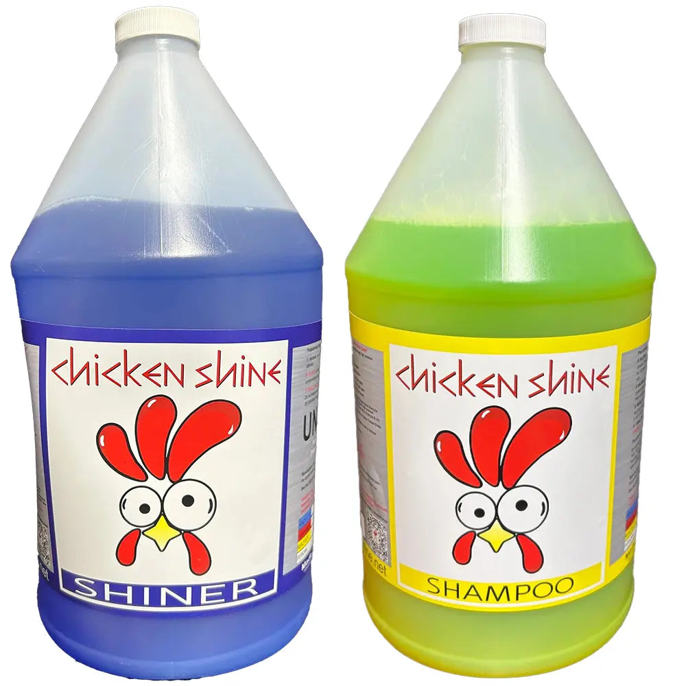 Gallon Wash & Shine Kit | Foam Cannon Shampoo & Buggy Shiner Combo Chicken Shine