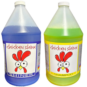 Gallon Wash & Shine Kit | Foam Cannon Shampoo & Buggy Shiner Combo Chicken Shine