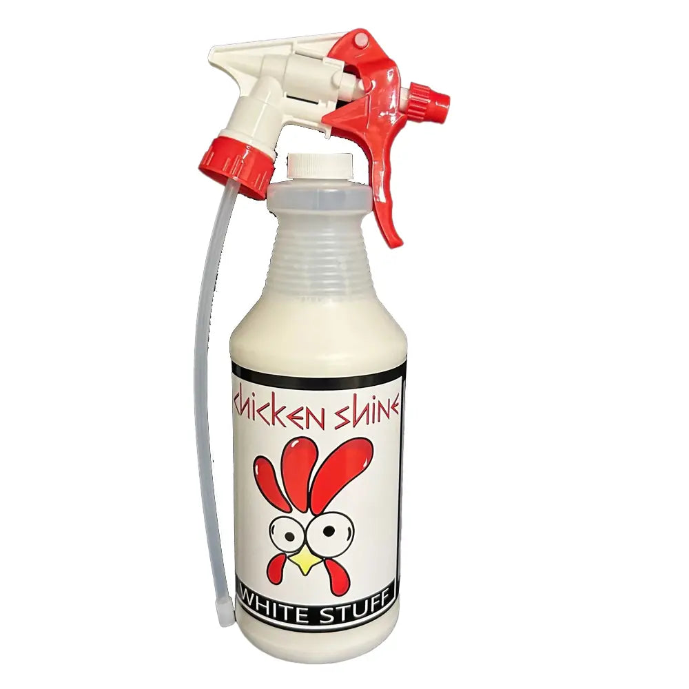 Chicken Shine "White Stuff" Quart Spray | Dry Touch Interior & Exterior Shiner Chicken Shine