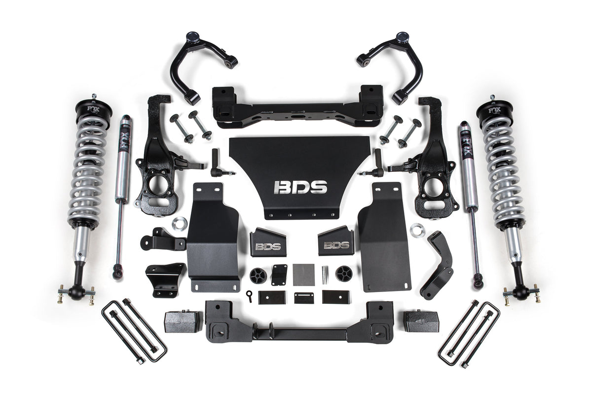 2.5 Inch Lift Kit | FOX Coil-Over | Chevy Trail Boss or GMC AT4 1500 (19-24) 4WD | Gas
