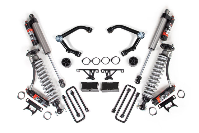 3 Inch Lift Kit | FOX 2.5 Performance Elite Coilover | Chevy Silverado or GMC Sierra 1500 (07-18) 4WD BDS Suspension