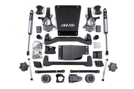 4.5 Inch Lift Kit | Chevy/GMC Avalanche, Suburban, Tahoe, or Yukon 1500 (07-14) 4WD BDS Suspension