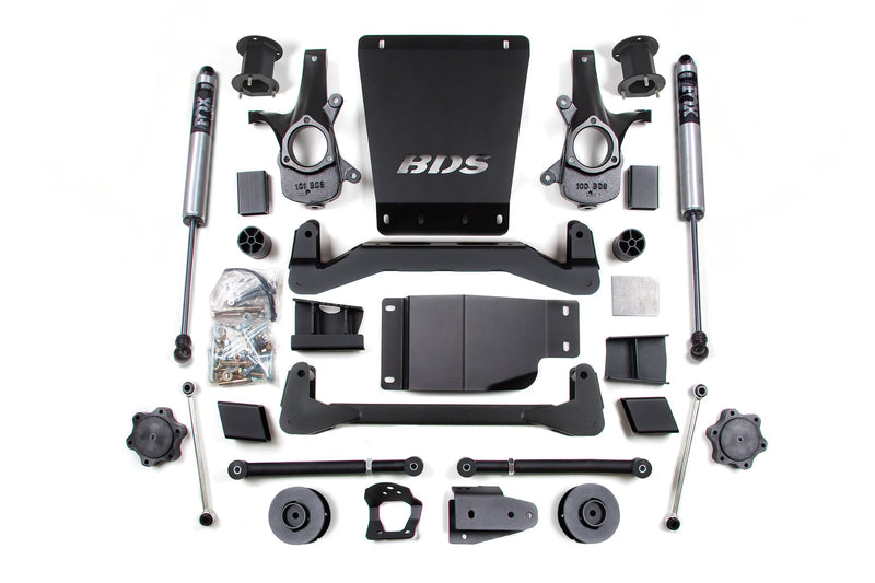 4.5 Inch Lift Kit | Chevy/GMC Avalanche, Suburban, Tahoe, or Yukon 1500 (07-14) 4WD BDS Suspension