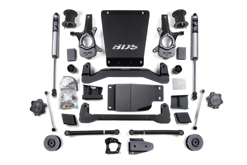 4.5 Inch Lift Kit | Chevy/GMC Avalanche, Suburban, Tahoe, or Yukon 1500 (07-14) 4WD BDS Suspension