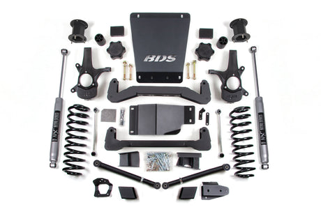 6.5 Inch Lift Kit | Chevy/GMC Avalanche, Suburban, Tahoe, or Yukon 1500 (07-14) 4WD BDS Suspension