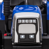 CLARFEY 12V Ride-On Tractor with Trailer and Remote Control for Kids - Music and Fun Included!