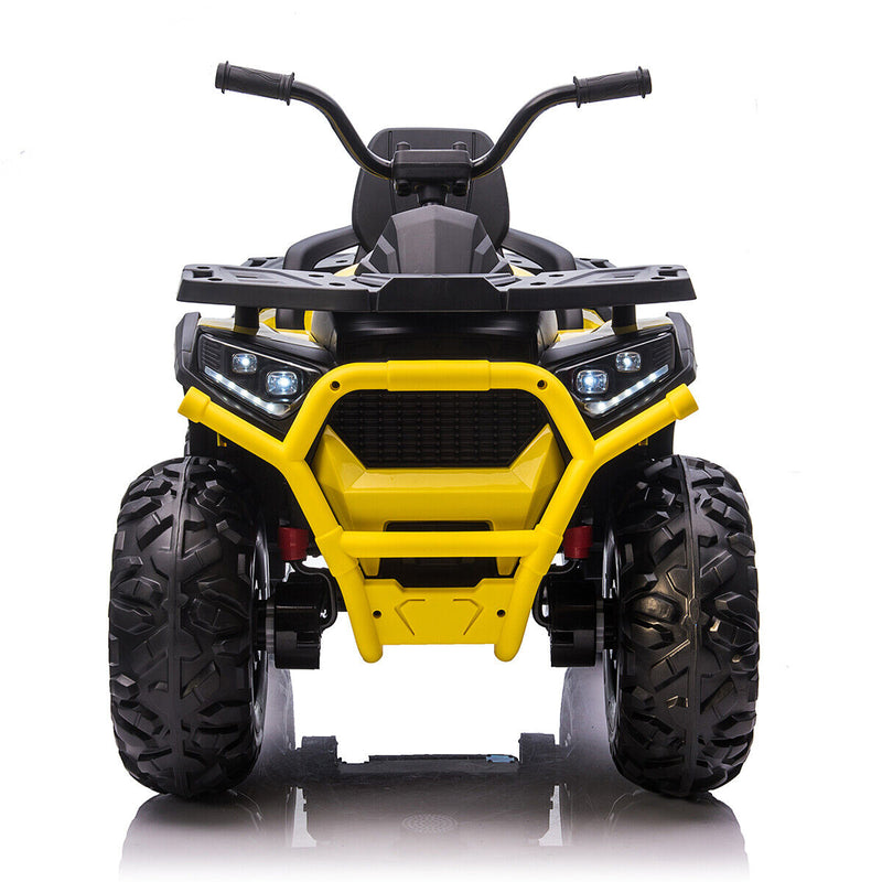 CLARFEY Electric Kids ATV Quad Car with MP3 Player and 4WD Motorized Drive