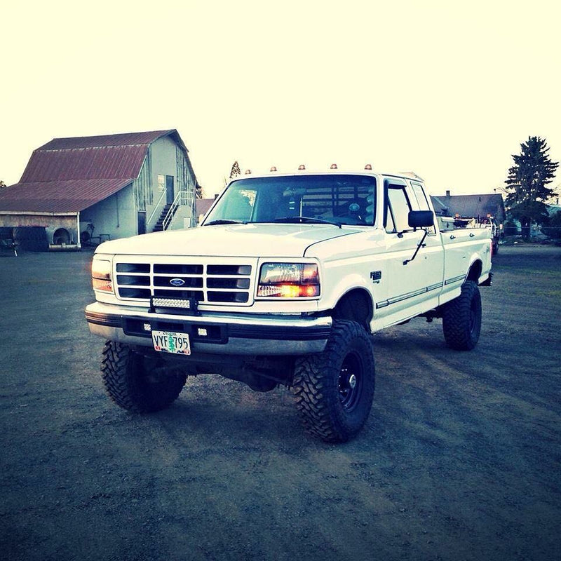 (1992-1997) F-Series - Complete Performance Six Piece Clear Black Headlight Kit